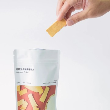 *生酮低碳必備零嘴* [宅時光] 椰子脆片 三種口味 多入組-原味