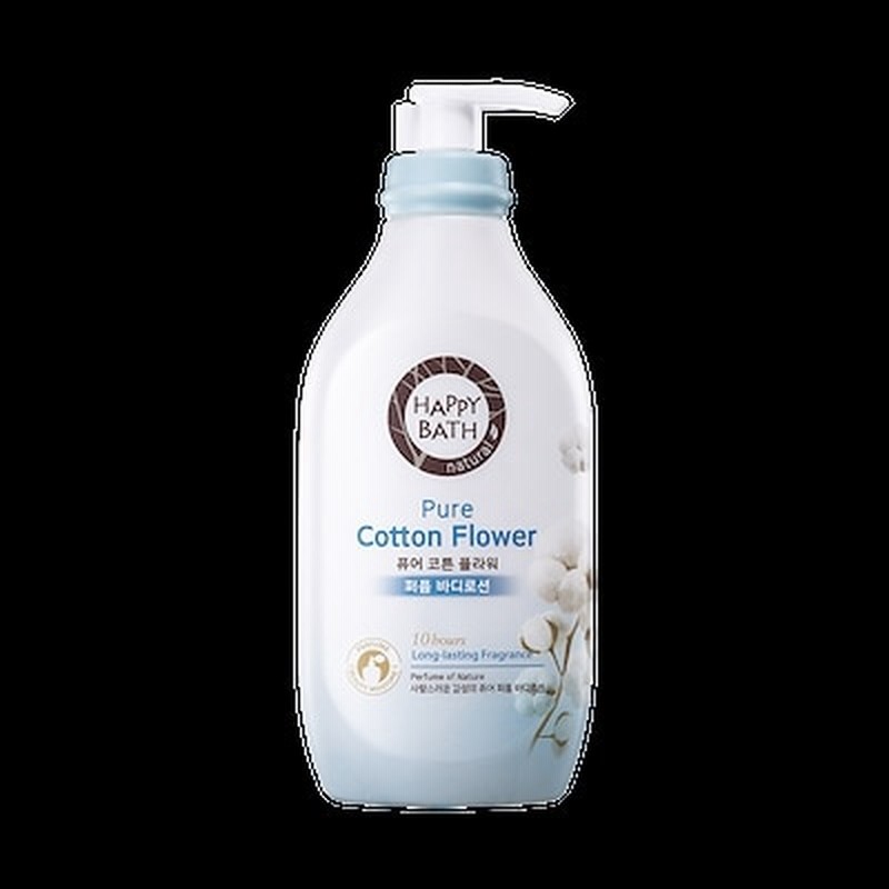 ハッピーバス Happybath ピュアコットンフラワーパフュームボディローション 1ea 450ml 純粋な綿の香りの10時間持続パフューム ボディローション 韓国コスメ Happyba 通販 Lineポイント最大get Lineショッピング