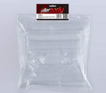 藍飛馳模型killerbody車殼裝飾件三菱EVO X大包圍透明含前擾流板