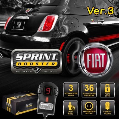 FIAT フィアット 500 1.2_スポーツ ツインエアスポーツプラス SPRINT BOOSTER スプリントブースター スロットルコントローラー  Ver.3 | LINEブランドカタログ