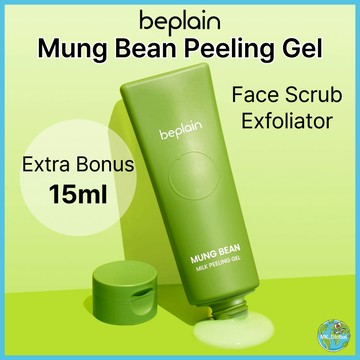 [Beplain] 綠豆奶去角質啫喱 120ml 溫和去角質 | 溫和麵部磨砂膏