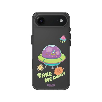 iPhone Air Clear (相機按鈕) 酷墨灰 - KINGJUN - 外太空世界