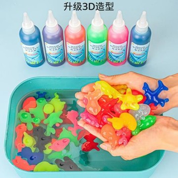 神奇水寶寶海藻酸鈉溶液自制手工材料抖音魔幻diy水精靈玩具套裝6
