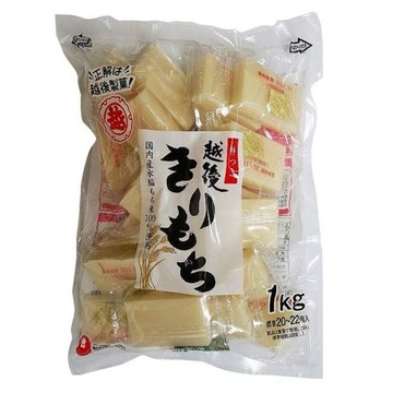 #悠西將# 日本 越後 切餅 麻糬 年糕 糯米麻糬 日本產 水稻米 厚片