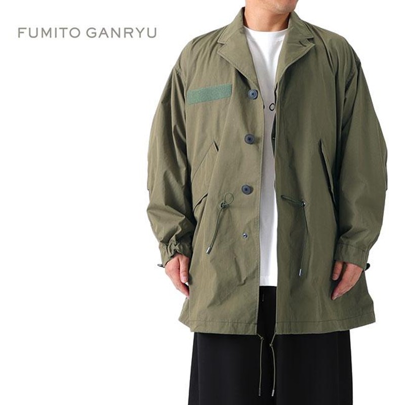 SALE] FUMITO GANRYU フミトガンリュウ ラペルド モッズコート Fu4-Co