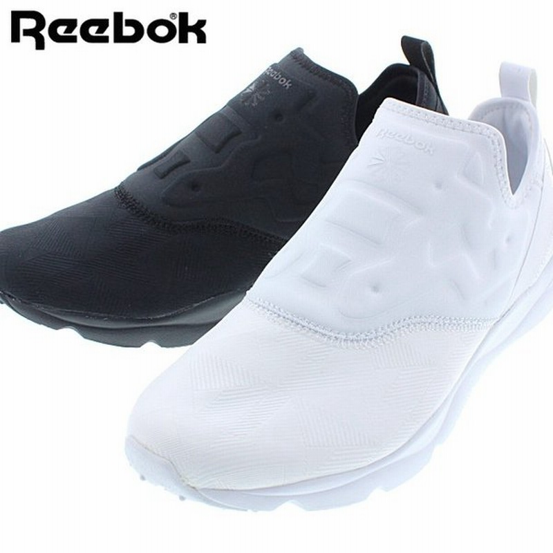 リーボック Reebok フューリーライト スリッポン アーチ Furylite Slip On Arch ブラック ホワイト 3081 30 通販 Lineポイント最大0 5 Get Lineショッピング