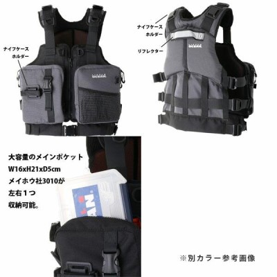 リトルオーシャン LITTLE OCEAN PF-06 カヤックフィッシング PFD III ブラック KAYAK FISHING PFD III  LTPPF06BK | LINEブランドカタログ