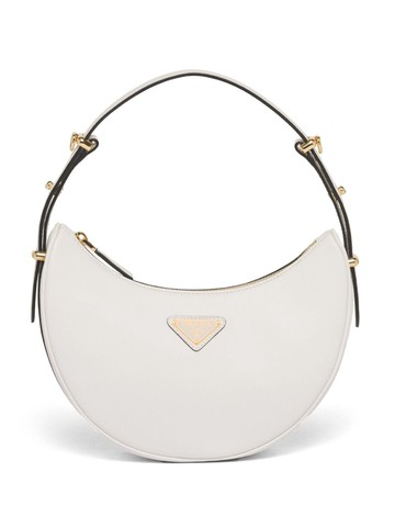 Prada - Arqué leather shoulder bag - women - Leather - OS - White