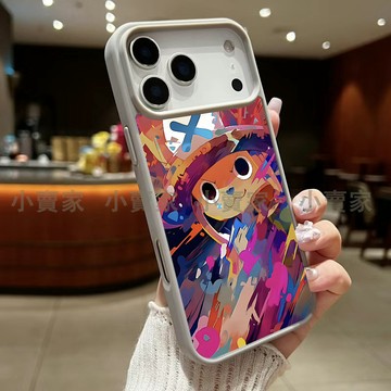 海賊王喬巴磁吸透明手機殼 iPhone 17 16 15 14 13 12 11 Pro Max XR 8p i7保護殼