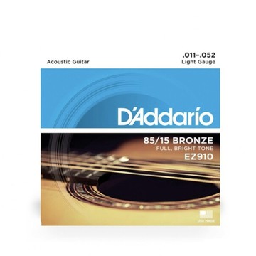 D'Addario DAddario EZ910 民謠吉他套弦 (11-52)