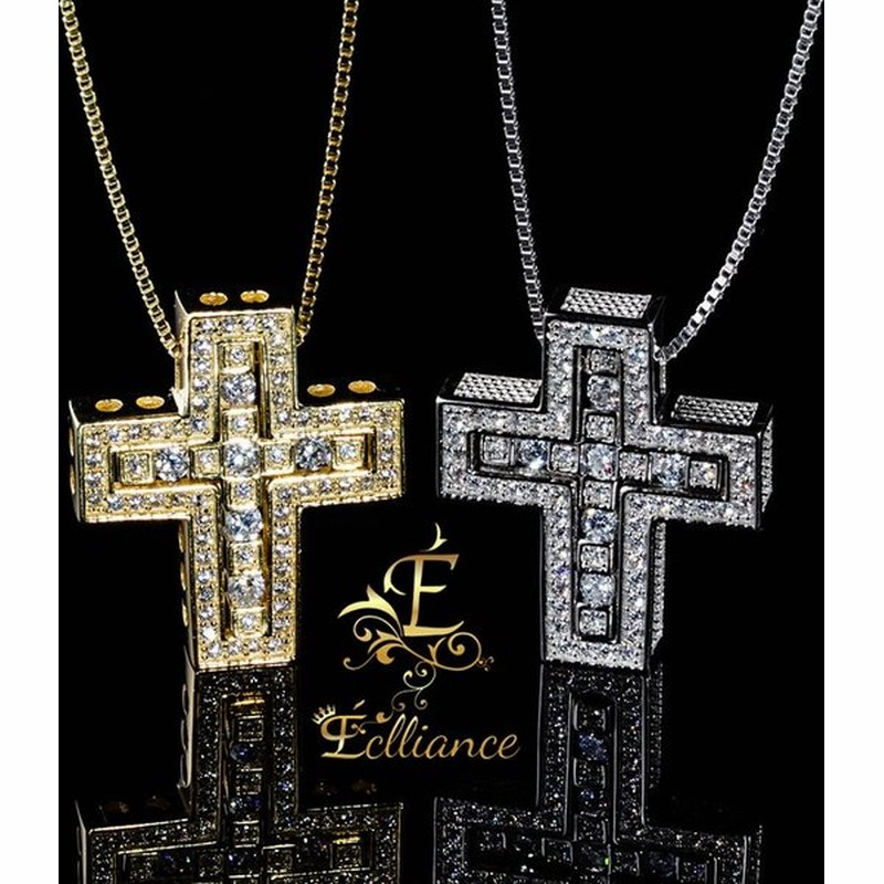 Eclliance エクリアンス S925 18k Cross Necklace ジルコニア クロス ネックレス メンズ レディース ブランド 通販 Lineポイント最大0 5 Get Lineショッピング