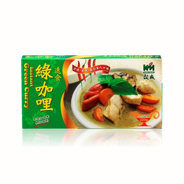 穀盛速食綠咖哩 220g