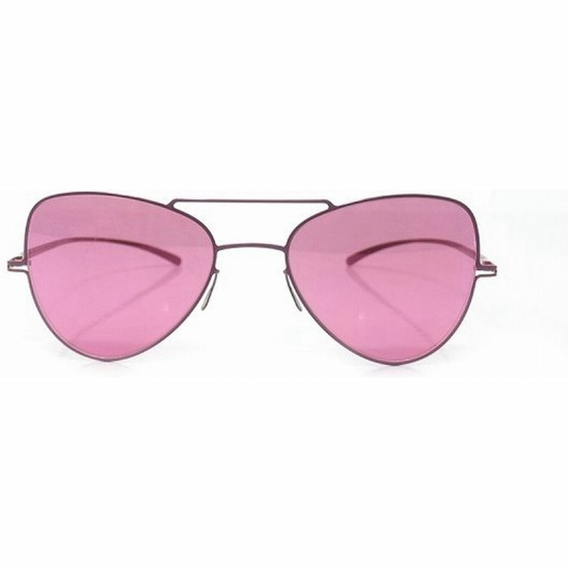 中古 マイキータ Mykita マルタンマルジェラ Maison Maritin Margiela サングラス カラーレンズ メタルフレーム ピンク E5 Mmesse004 メンズ 通販 Lineポイント最大0 5 Get Lineショッピング