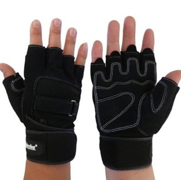 現貨+預購 健身手套 護腕運動手套-半指吸汗透氣加長加寬護腕男手套71w5【獨家進口】【米蘭精品】