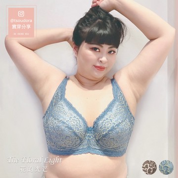 【大成內衣】I罩杯 花的光芒．包覆型機能內衣 JA-9098 機能內衣 大胸內衣 完美曲線
