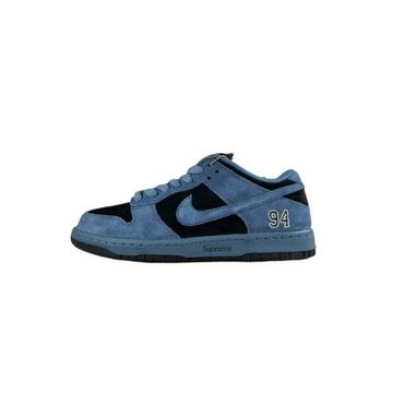 Supreme x Nike SB Dunk Low 94 Ocean Fog 聯名 藍黑94 男 HQ8487-400