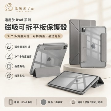 強磁狂甩不掉 磁吸分離款 適用 ipad A16 Air M4 M3 M2 Pro M5 mini 7 6 十代 9 8