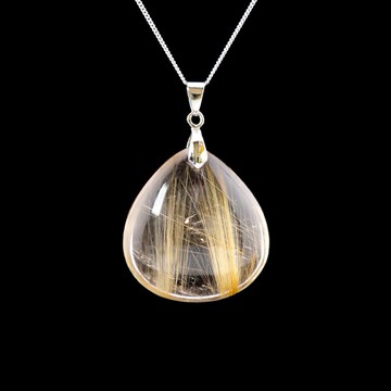 寶麗金珠寶-天然鈦晶墜子