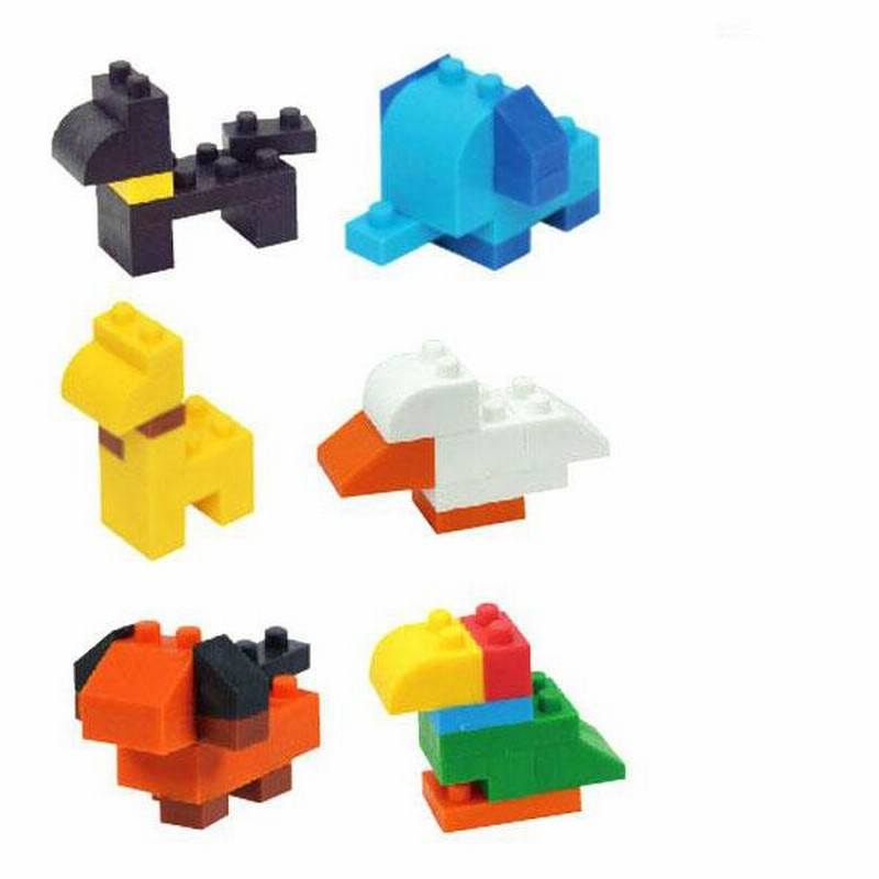 イワコー おもしろブロック消しゴム どうぶつ 60個入 おもしろ消しゴム フィギュア コレクション イワコーの消しゴムコレクション 縁日 景品 問屋  お祭り 子供 | LINEショッピング