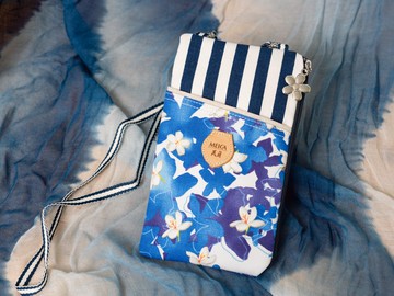 桐花春漾手機袋