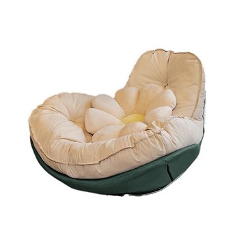 北歐風單人搖搖椅懶人沙發椅陽臺客廳休閑臥室可躺可睡蛋殼企鵝椅[010209DD]