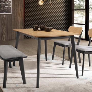 MUNA家居   阿拉絲4尺餐桌(不含椅)   120X75X75cm