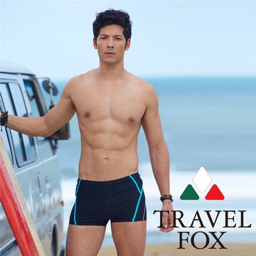 夏之戀TRAVEL FOX 大男四分泳褲C18914