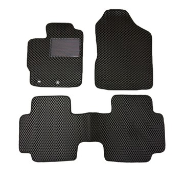 TOYOTA e系列汽車用品【TOYOTA 豐田 2016年12月 SIENTA 5人】蜂巢腳踏墊