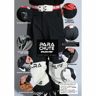 スノーボード 24-25 MOUNTAIN ROCK STAR pant Lsize 24-25 MOUNTAIN ROCK STAR/マウンテンロックスター PARACHUTE