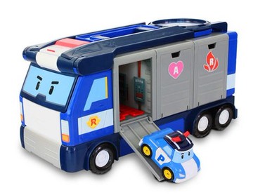 波力POLI 救援小隊行動指揮中心(RB83377) 959元(附波力合金車)