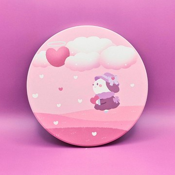 雲端的戀曲 插畫陶瓷吸水杯墊 Lavi Forest