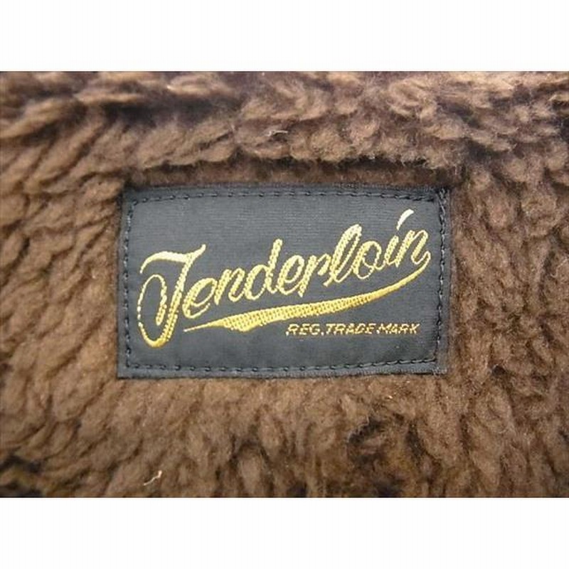 TENDERLOIN テンダーロイン T-SUEDE VEST D ボア スエード レザー