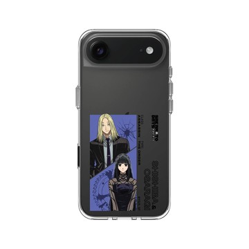 iPhone Air Clear Case（相機按鈕） 透明 - Sakamoto Days - 神神迴與大佛