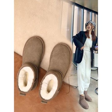 東北雪地靴女2025新靴子加厚雪地棉鞋冬季男女保暖加絨防水面包鞋