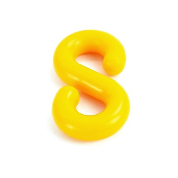 掛勾/掛物繩 S型掛鉤 S型掛勾 五金掛鉤 塑膠掛勾 塑膠S掛勾 塑膠鏈 180-PCS 強化停車樁專用鏈條 鏈條接頭 快速連結環