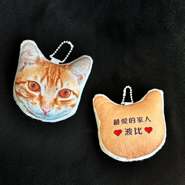 客製化照片鑰匙圈/療癒吱吱叫釋壓神器