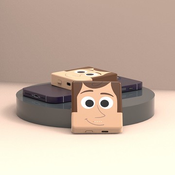 【限量】 迪士尼 Toy Story 8000mAh 磁吸式行動充電 - 胡廸