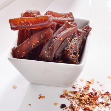 高纖麻辣魷魚蒟蒻乾大包裝420G 每日優果