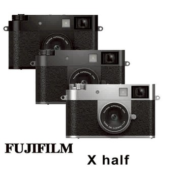 【FUJIFILM 富士】X-HF1 X half 數位半格相機 X-half (平行輸入)銀色
