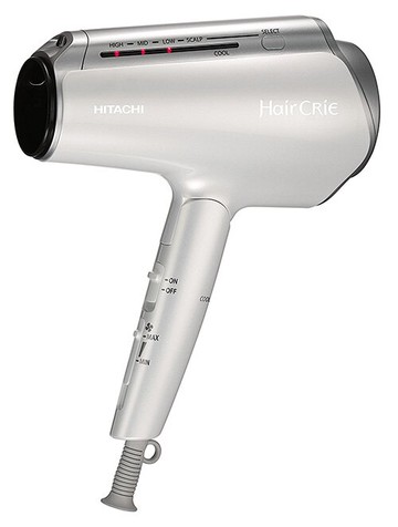 HITACHI 【日本代購】 日立 負離子吹風機 靜電抑制 HD-NS900 - 白色