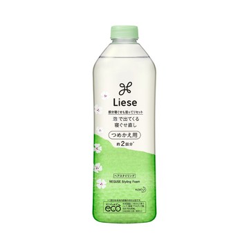 Liese 莉婕 泡沫整髮劑補充瓶  340ml  1瓶