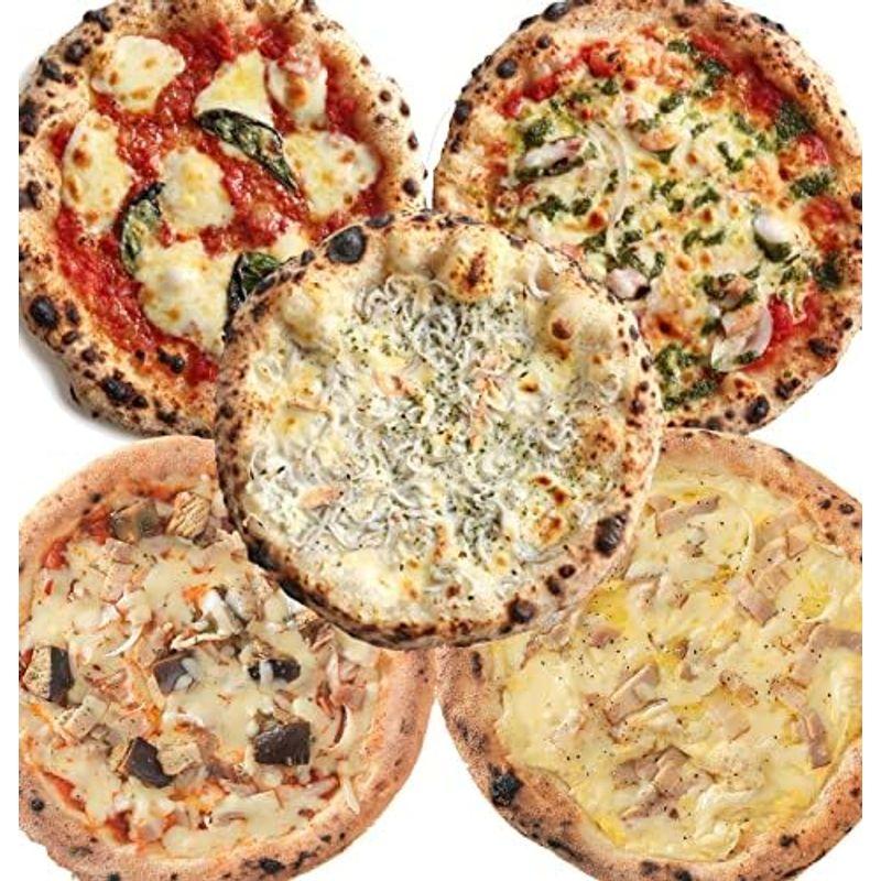 冷凍４種類４枚セットPIZZAREVO冷凍ピザ（21cm）国産釜揚げシラスと桜海老 極マルゲリータ 海鮮トマトバジル カルボナーラ）手作り・