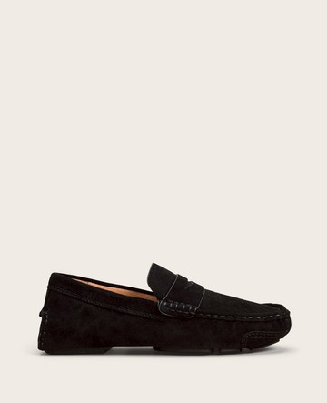 Gentle Souls- Mateo Driver Penny Loafer in Black, Size: 10.5 by Kenneth Cole