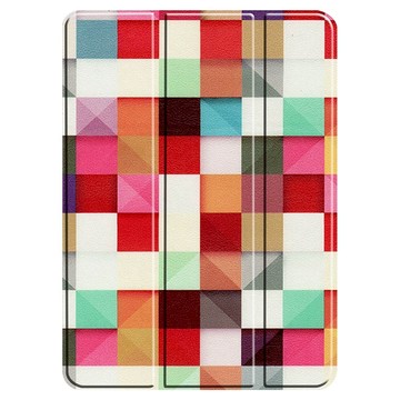 vXTRA 飛創 文藝彩繪 三折式平板皮套  立方  1個  iPad Pro 11吋 2021/2020版通用