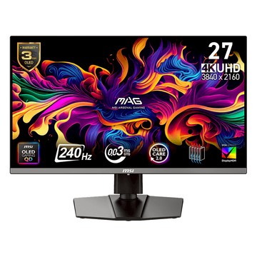 msi 微星 4K 27型電競螢幕 240Hz 0.03ms Adaptive  27吋  MAG 272UP QD-OLED X24