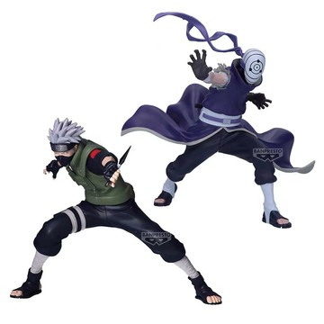 萬代眼鏡廠 火影忍者 VibrationStars 宇智波帶土 冒名斑VS卡卡西