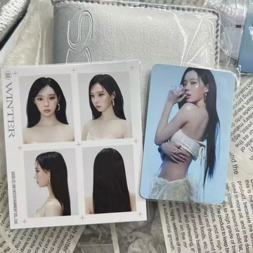 🌞包包優選寶藏品🌟🌟正版aespa卡冊全套未拆柳智敏三巡周邊吉賽爾寧藝卓金玟庭小卡🌞