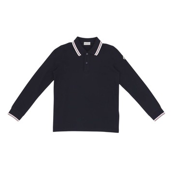 Moncler Enfant Kids BK 長袖POLO衫