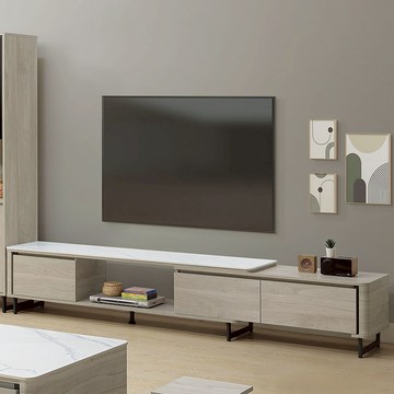 【LOVE樂芙】多威瑟斯6尺岩板伸縮電視櫃A25BE0467