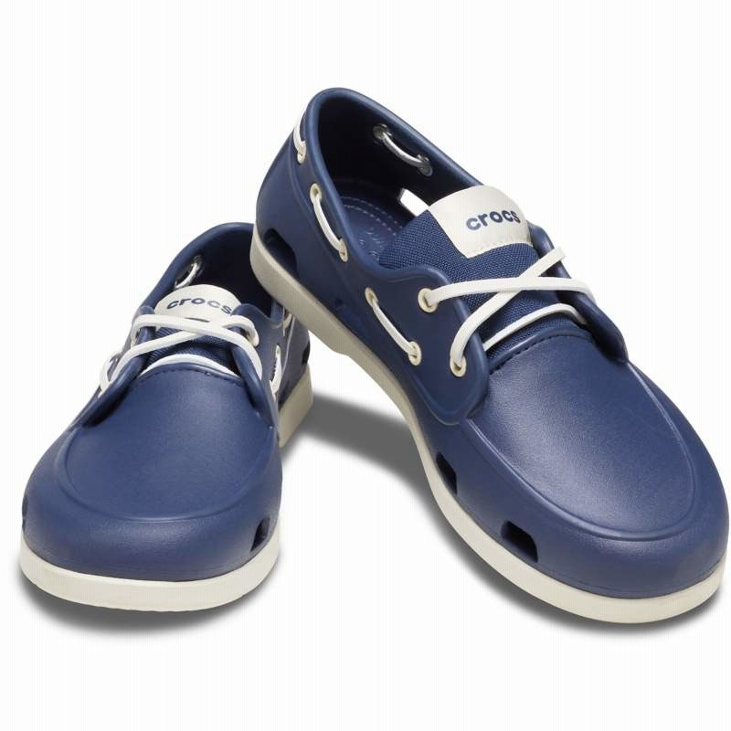 クロックス公式 靴 クラシック ボートシュー メン メンズ 男性用 ブルー 青 25cm 26cm 27cm 28cm 29cm Men S Classic Boat Shoe 通販 Lineポイント最大1 0 Get Lineショッピング